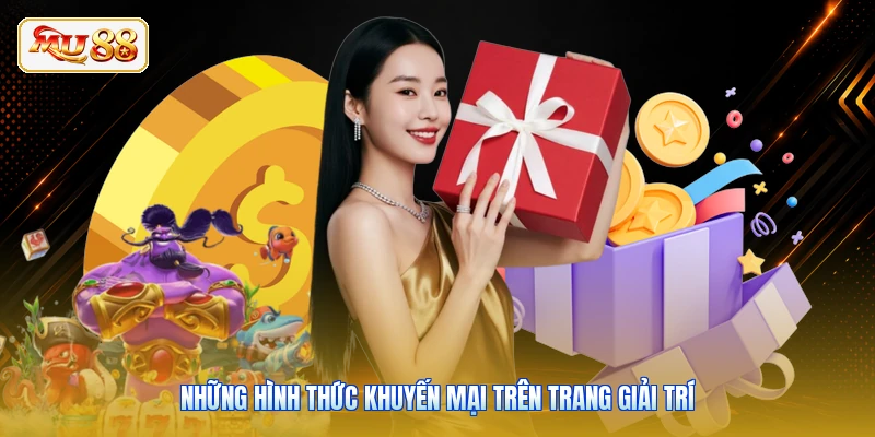Những hình thức khuyến mại trên trang giải trí