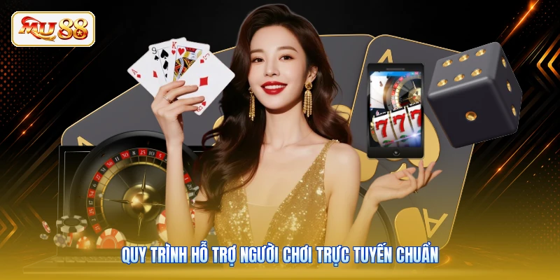 Quy trình hỗ trợ người chơi trực tuyến chuẩn